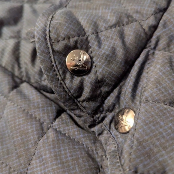 Isaia Men’s Vest L (EU 52) Quilted Puffer Blue, Lining, Extralight Aqua, Italy - Picture 6 of 12